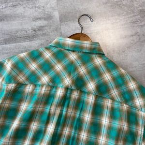 Men's Plaid Short Sleeve Shirt