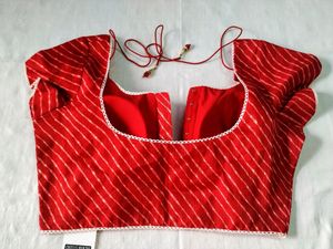Red blouse