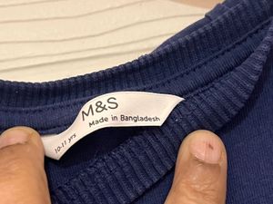 MARKS &amp; SPENCER Cozy Blue Pajama Set