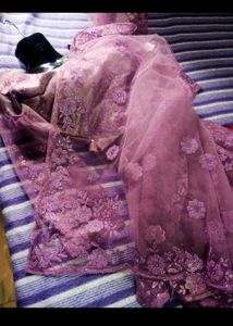 Stunning Lavender Embroidered Lehenga Choli