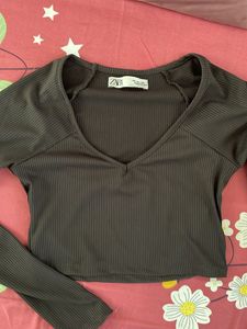 Zara Black Top