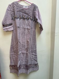 Embroidered Tunic Dress