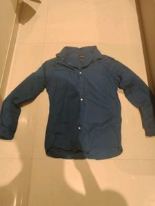 Men's Classic Blue Button-Down Shirt