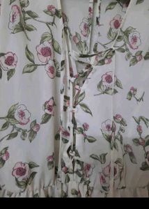 Floral Print Romper
