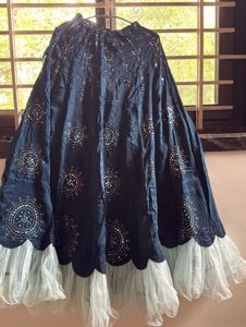 Stunning Navy Blue Lehenga Choli