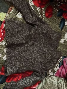Brown Wool Blend Jacket