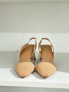 Zara Beige Block Heel