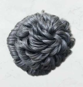 Hair Bun + Free Earing