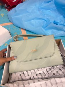 Mochi Clutch Bag - Light Green