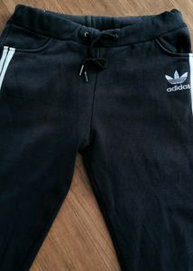 Adidas Joggers with White Stripes