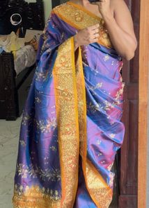 Stunning Silk Saree with Intricate Embroidery