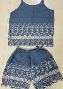Trendy Short and Top Set – Lightly Used
