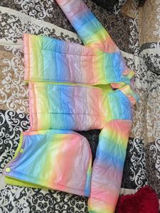 Rainbow Padded Jacket