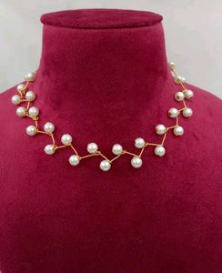 Elegant Pearl Necklace , New unused