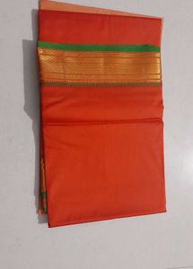 beautiful semi pathani saree