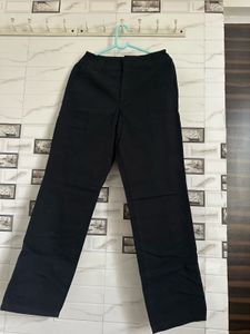 Black Straight Leg Pants