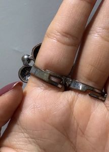 Unique Statement Ring with Pearls