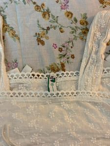 White Embroidered Cottagecore Top