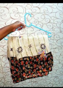 Floral Print Saree