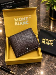 Mont Blanc Textured Wallet