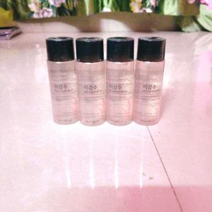 PACK OF 4 The Face Shop Rice water bright light Cl