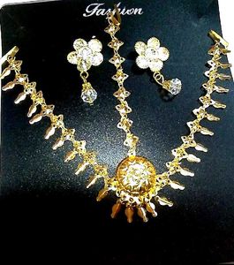 Jewelry Set: Necklace, Earrings, and More!