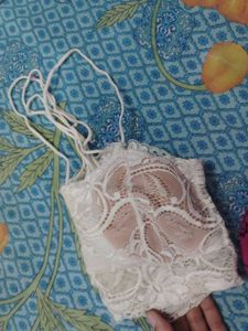 White Lace Bralette