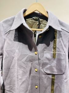 Retro Chic Button-Down Top