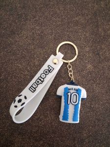 Messi Football Jersey Keychain