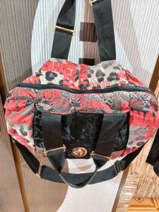 Stylish Leopard Print Hobo Bag