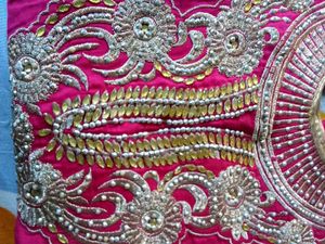 Gorgeous Pink Embroidered Kurta with heavy stones