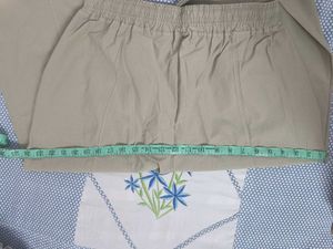 Comfortable Beige Wide-Leg Pants