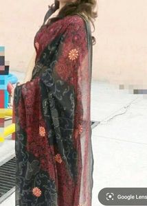 Beautiful Saree In Black 🖤 Colour