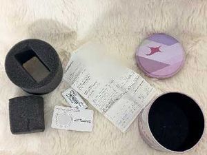 Empty Watch Presentation Box with Accessories
