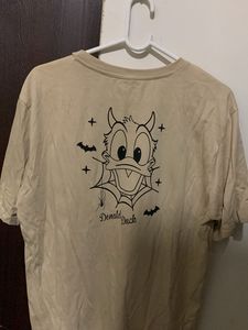 Cute Donald Duck Graphic T-Shirt