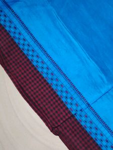 Sky Blue Colour Saree