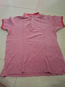 Red Casual T-shirt