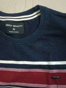 2 pis Zero Gravity Striped T-Shirt