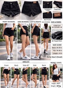 Cute Girl Kausually black shorts