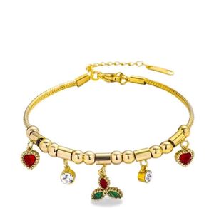 Anti tarnish, Charming Gold Charm Bracelet!