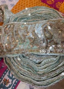 Beautiful 9 meter Lace for festive wear