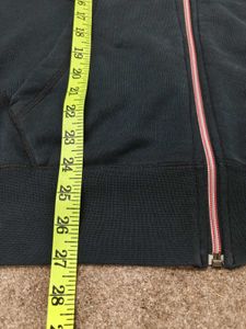 Men's Dark Blue Zip-Up Hoodie