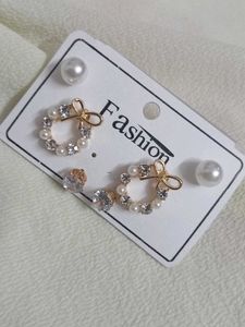 🎀(3)COMBO🎀 ELEGANT DROP EARRINGS