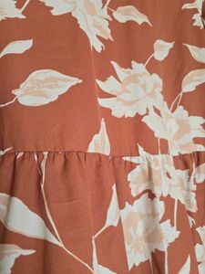 Boho Floral Bell Sleeve Tunic