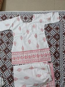 Elegant White Kurta Set