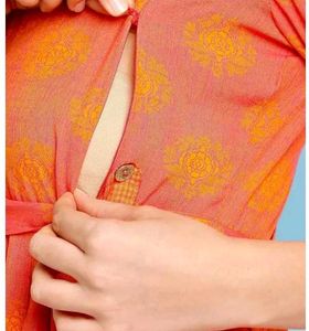 Beautiful Maternity Kurti For Feeding Mothers