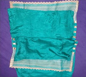 combo pack Party Wear Gown and Green Kurti