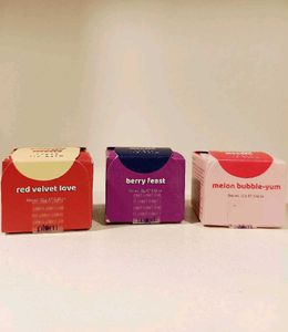 Set of 3 - Plum Lip Balm