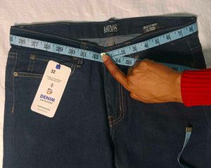 Classic Dark Wash Denim Jeans