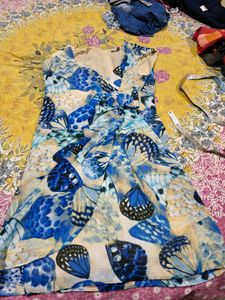 Beautiful Butterfly Print Dress